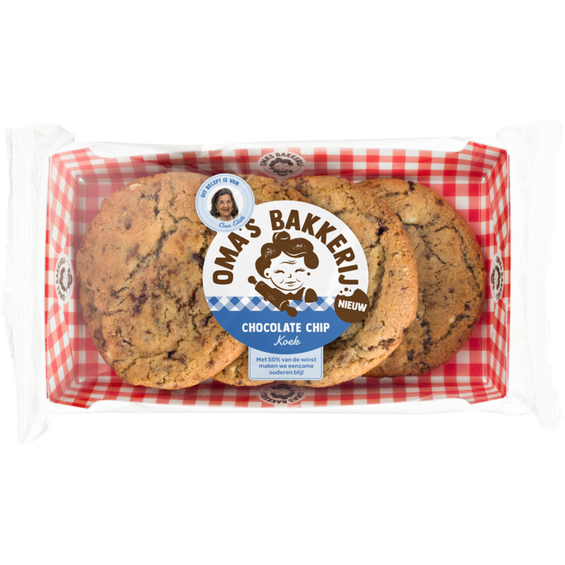 Oma's Bakkerij Chocolate chip koek