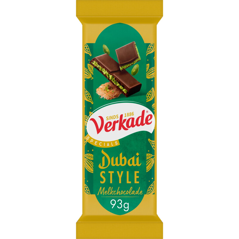 Verkade Dubai style melkchocolade