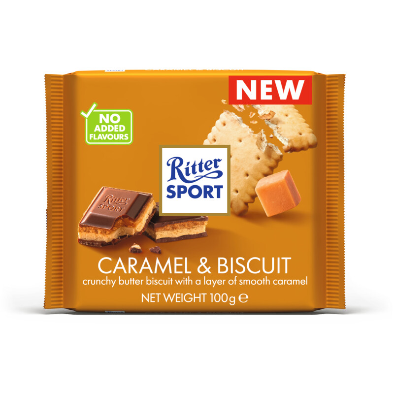 Ritter Sport Biscuit & caramel