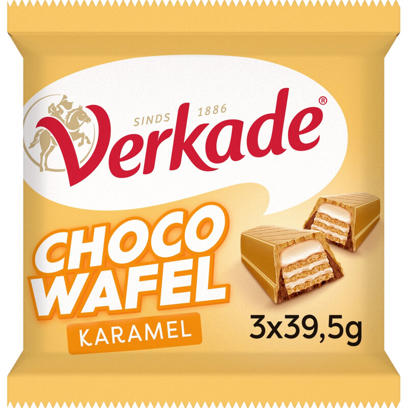 Verkade Chocowafel karamel