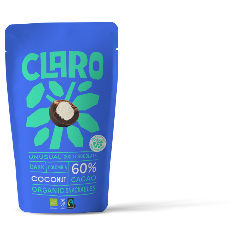 Claro Dark coconut snackables