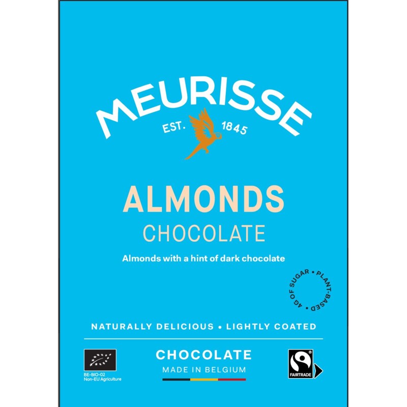 Meurisse Gekarameliseerde amandelen puur