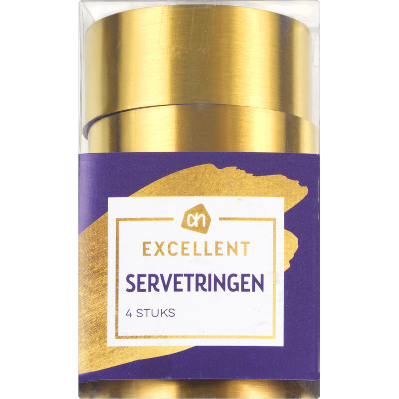AH Excellent Servetringen rond goud