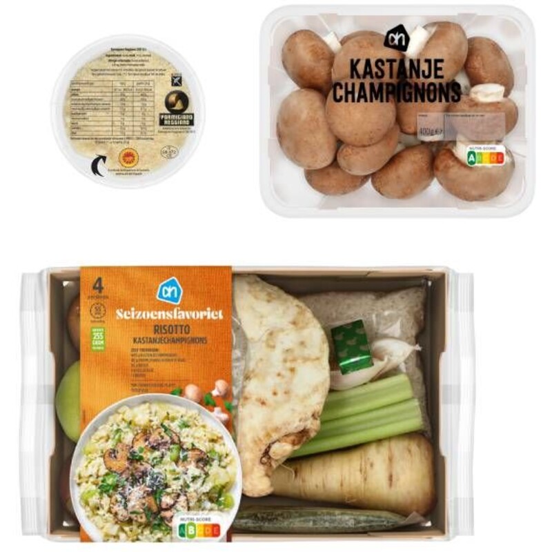 AH Risotto Kastanjechampignons Verspakket