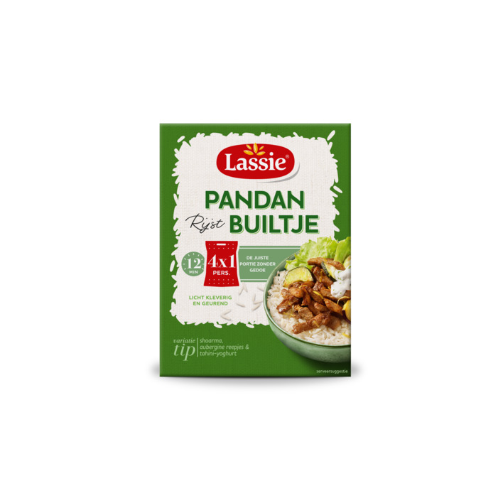 Lassie Pandan rijst builtje