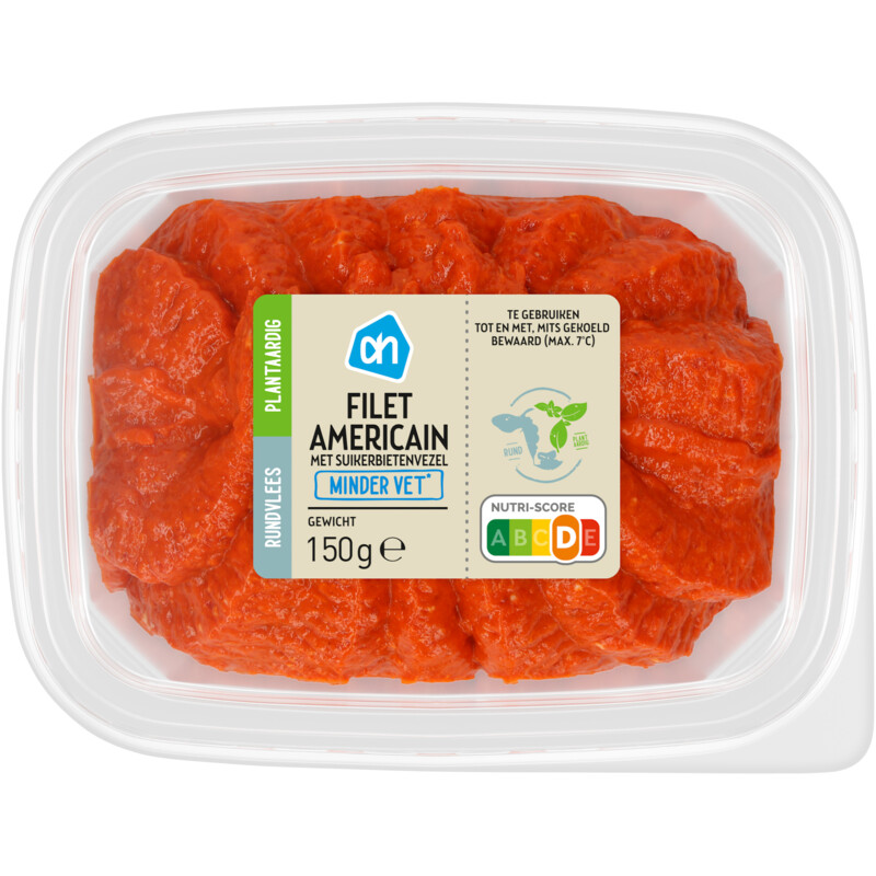 AH Filet americain minder vet