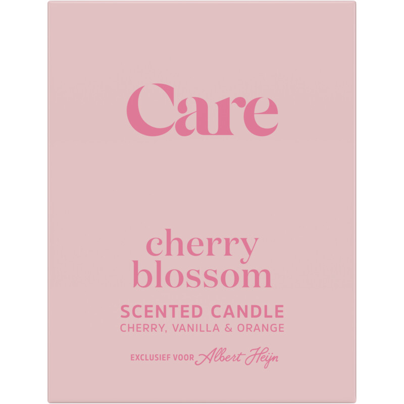 Care Cherry blossom scented candle giftset