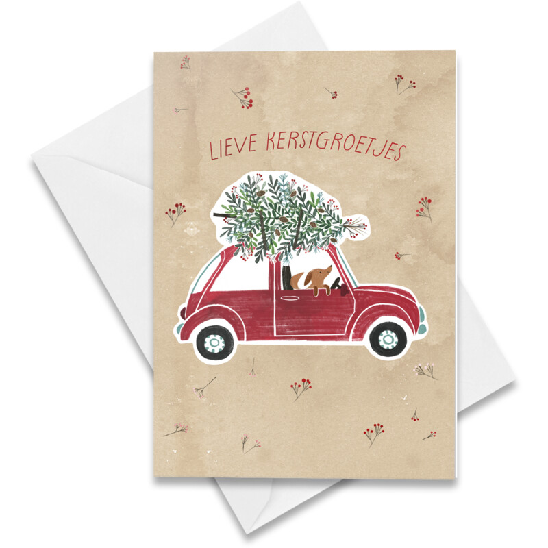 Hallmark Hangpakje kerstauto