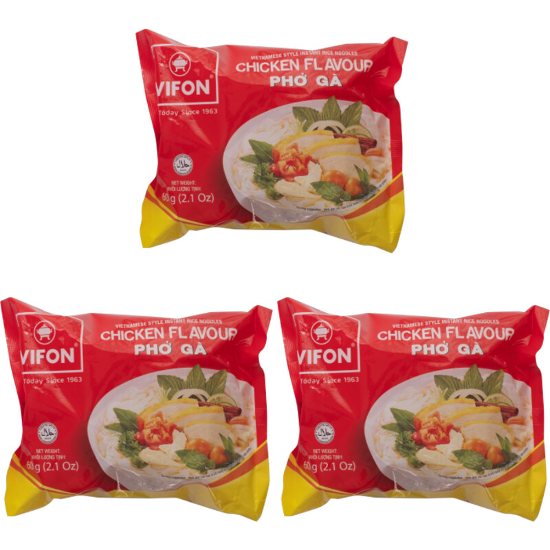 Vifon Pho noodle chicken 3-pack