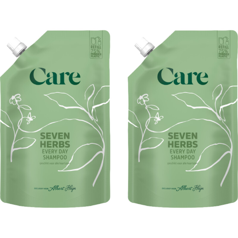 Care Seven herbs shampoo refill 2-pack