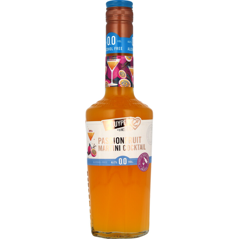De Kuyper Passionfruit martini cocktail 0.0%