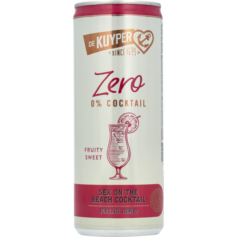 De Kuyper Sex on the beach cocktail 0.0%