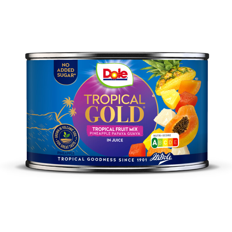 Dole Tropical gold tropisch fruitmix op sap