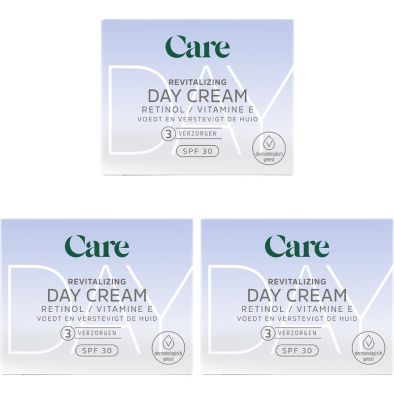 Care Revitalizing day cream spf30 3-pack