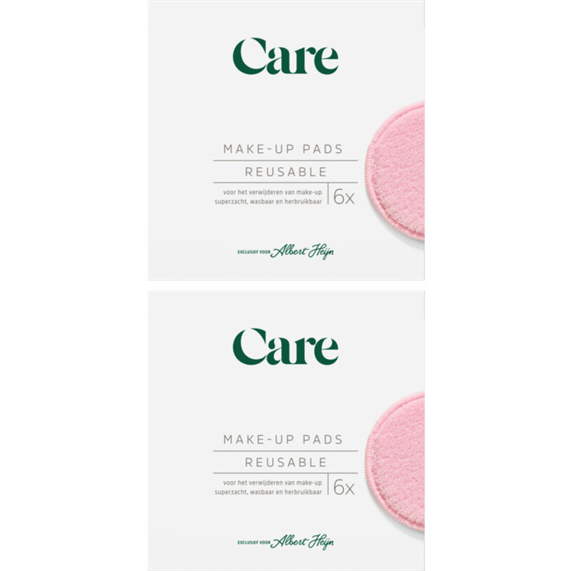 Care Make-up pads reusable 2-pack