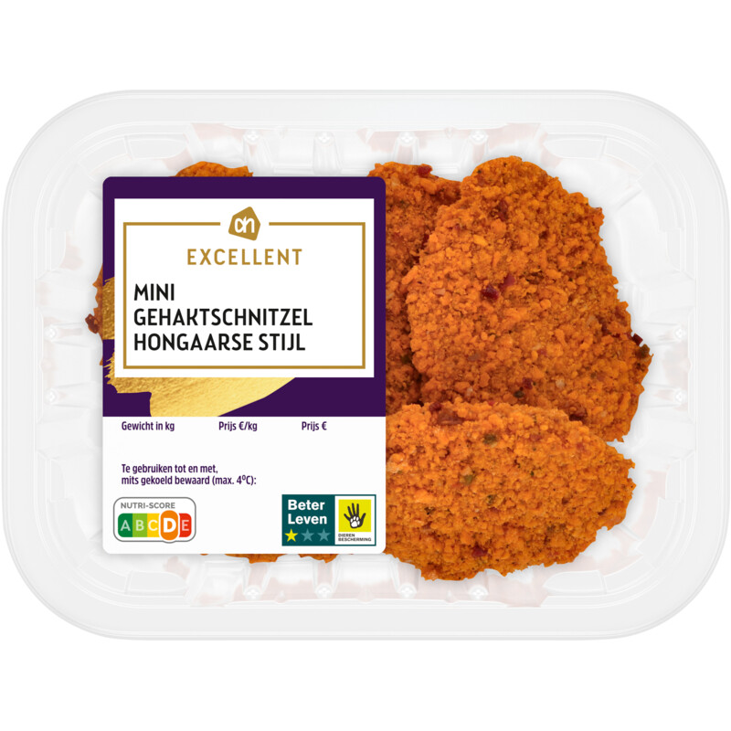 AH Excellent Mini gehaktschnitzel Hongaarse stijl