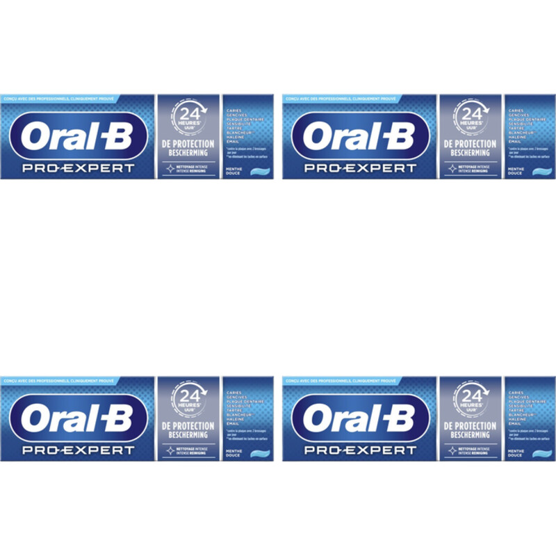 Oral-B Pro-expert reiniging tandpasta 4-pack