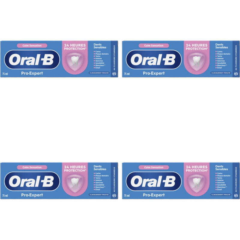 Oral-B Pro-expert gevoeligheid tandpasta 4-pack