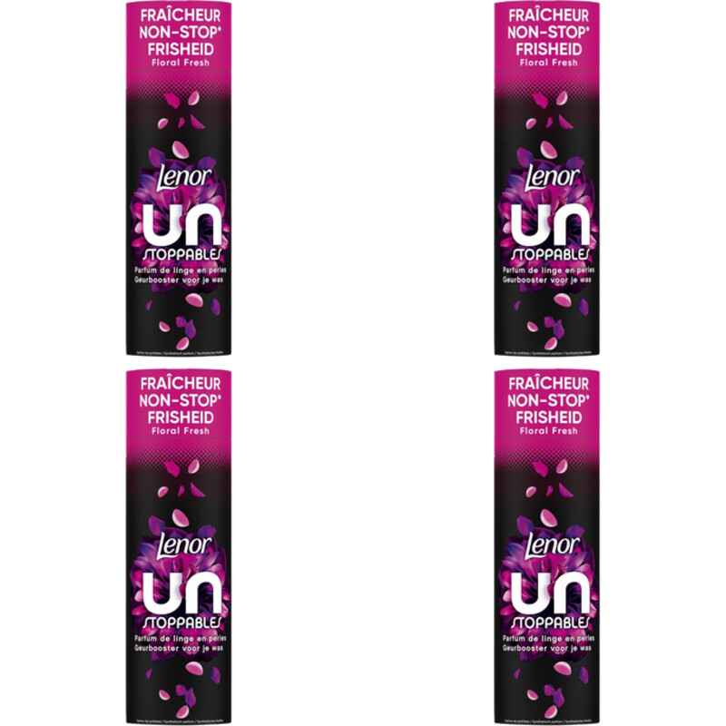 Lenor Unstoppables geurbooster bloemen 4-pack