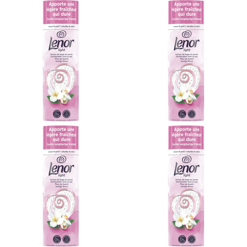Lenor Light geurbooster zijdebloesem 4-pack