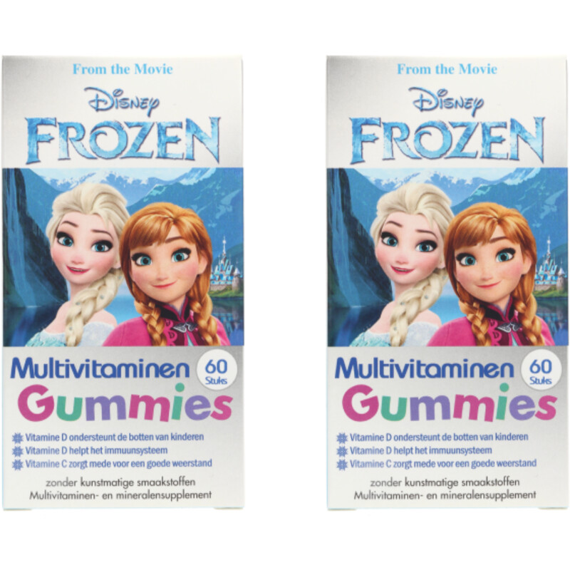 Disney Frozen multivitaminen gummies 2-pack