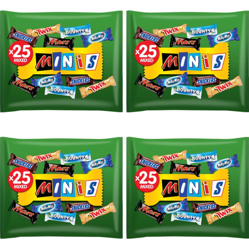 Mars Minimix repen uitdeelzak 4-pack