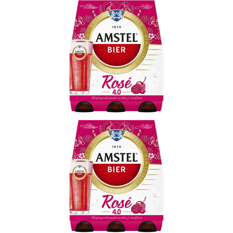 Amstel rosé bier 12-pack