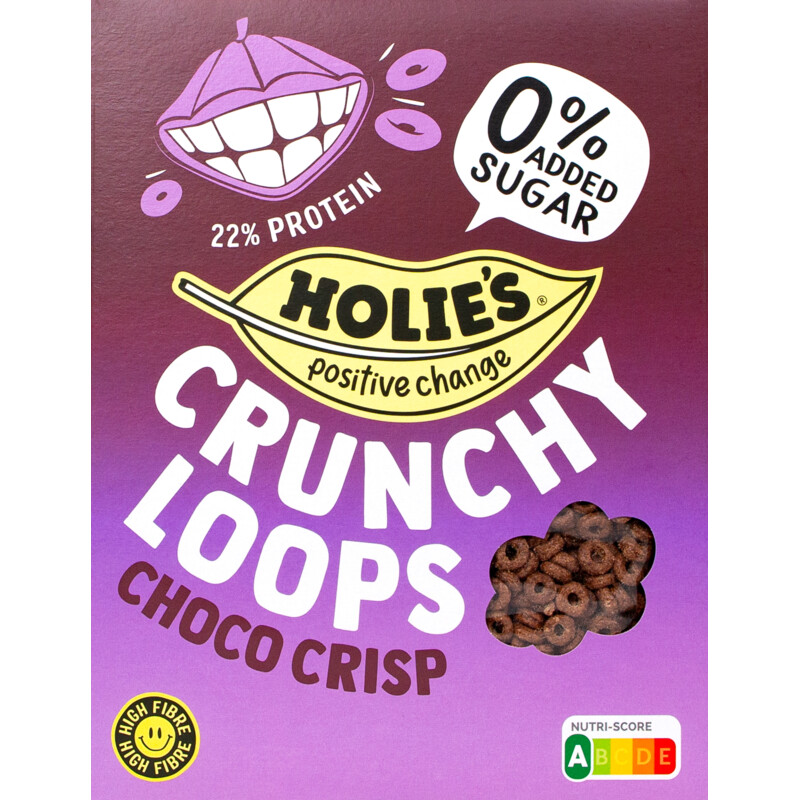 Holie's Crunchy loops choco crisp