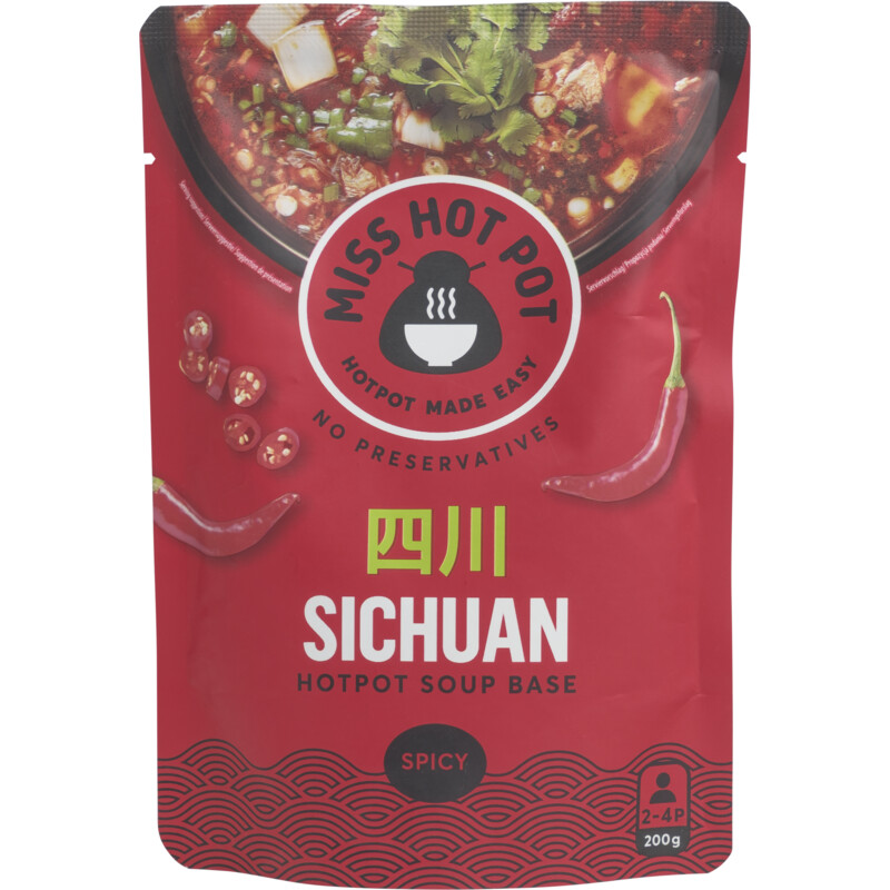 Miss Hot Pot Sichuan hot pot soup base