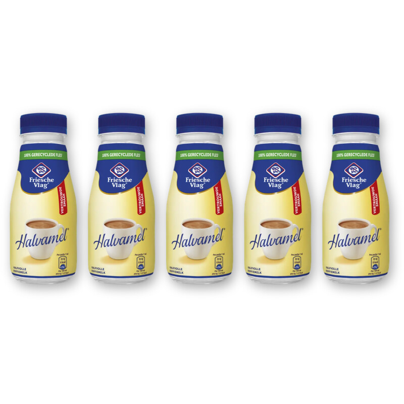 Friesche Vlag Halvamel 5-pack140ml