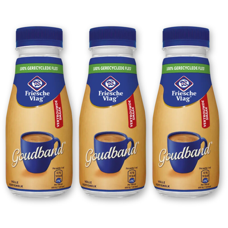 Friesche Vlag Goudband 3-pack140ml