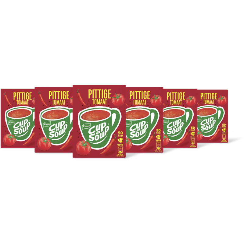 Knorr Cup-a-soup pittige tomaat 6-pack