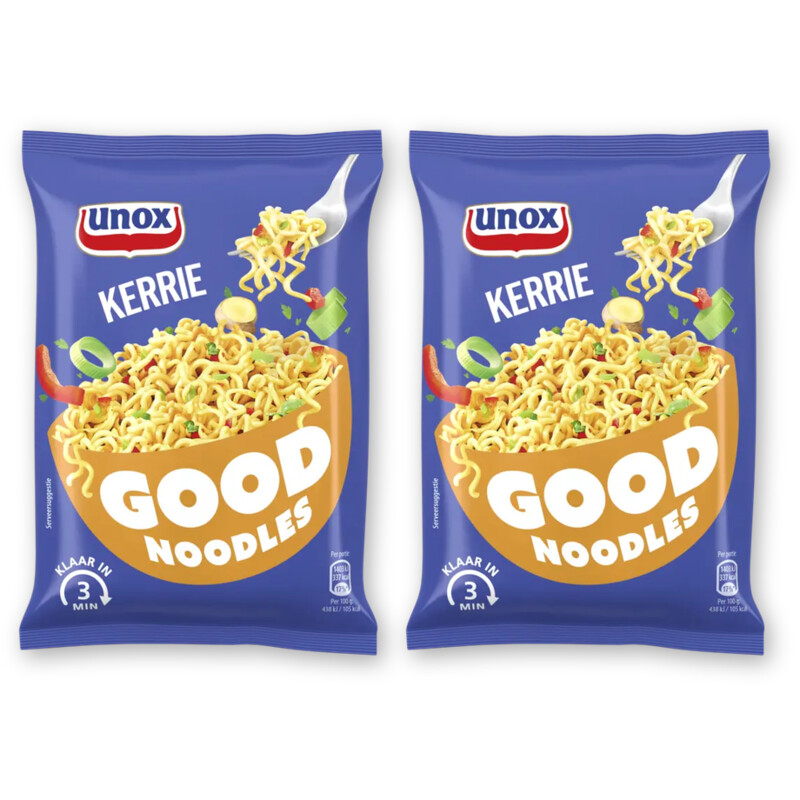 Unox Good noodles kerrie 2-pack