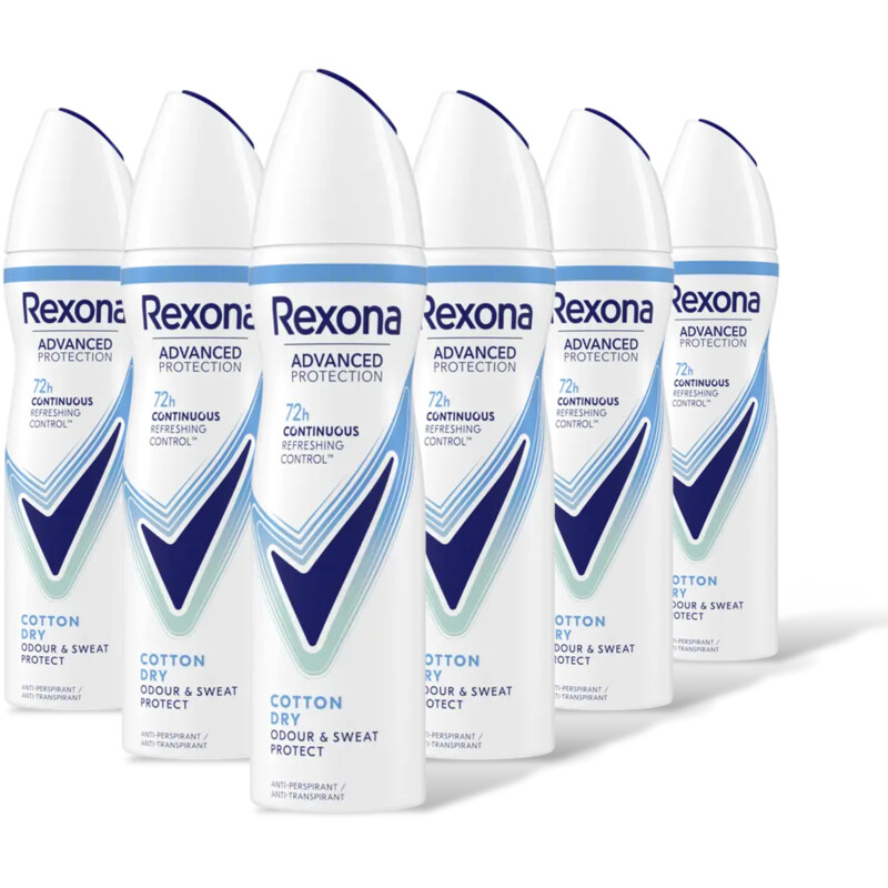 Rexona Ultra dry cotton anti-transpirant 6-pack