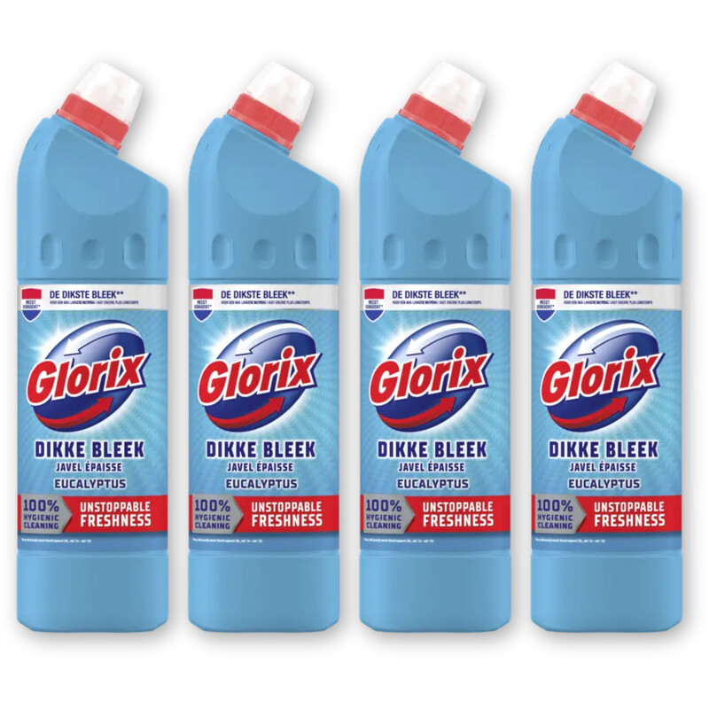 Glorix eucalyptus bleek 4-pack