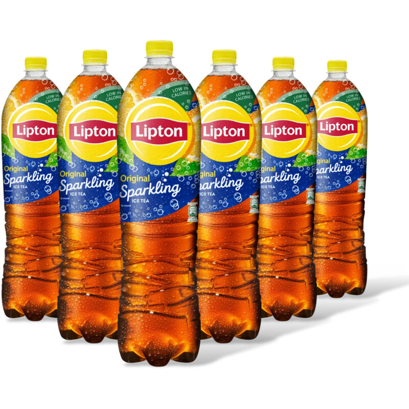 Lipton Ice tea sparkling original 6-pack
