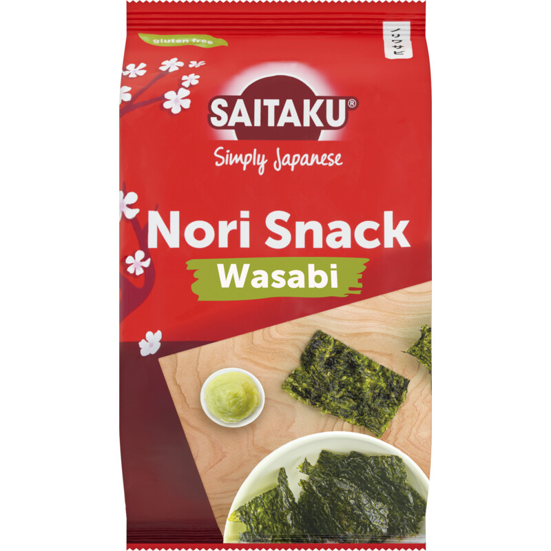 Saitaku Nori snack wasabi