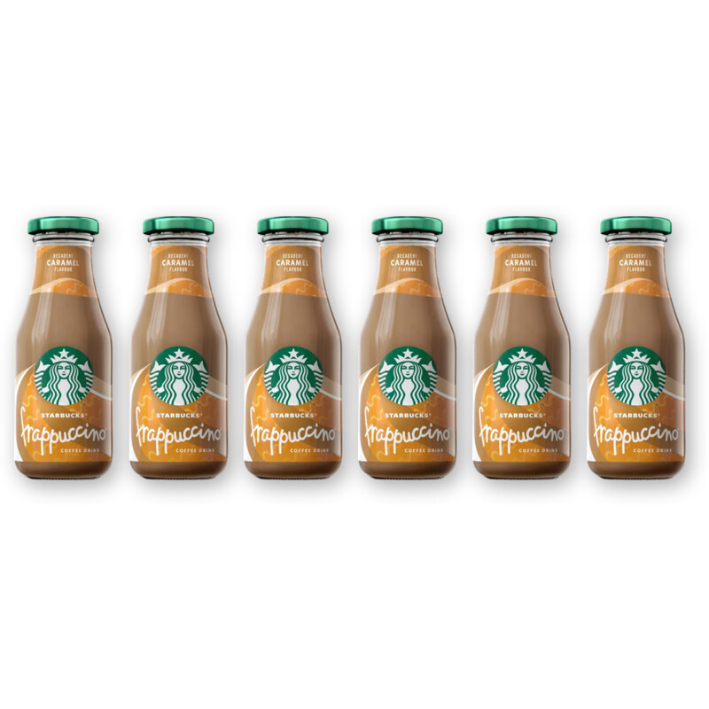 Starbucks Frappuccino caramel ijskoffie 6-pack