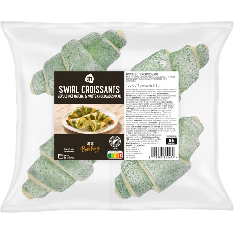 AH Swirl croissant matcha