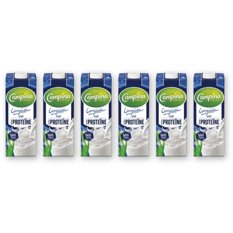 Campina Langlekker vol extra proteine 6-pack