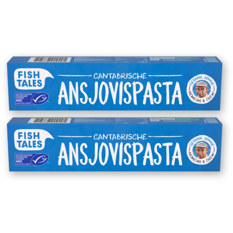 Fish Tales Ansjovispasta 2-pack