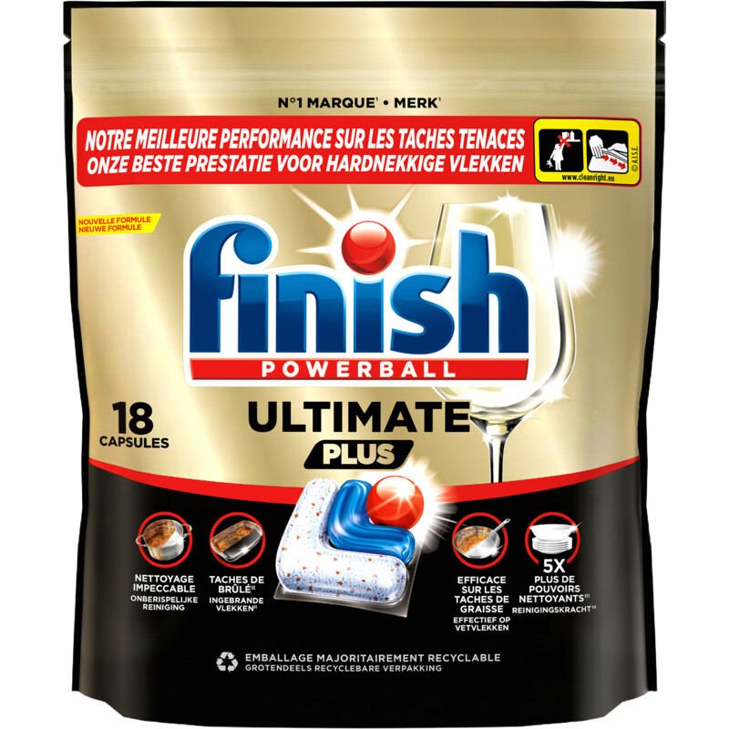 Finish Ultimate plus regular vaatwastabletten