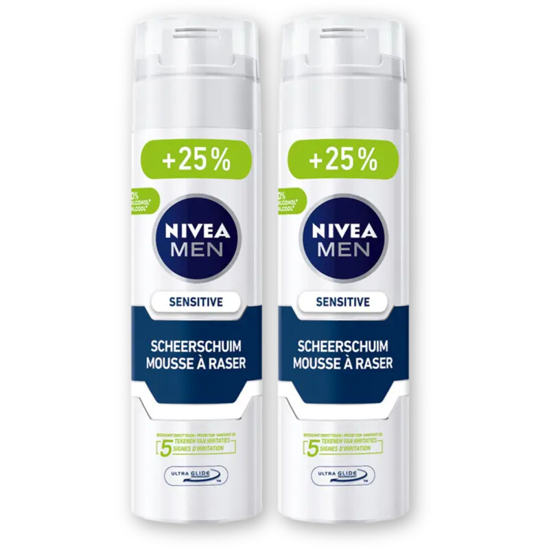 NIVEA Men sens scheerschuim met kamille 2-pack