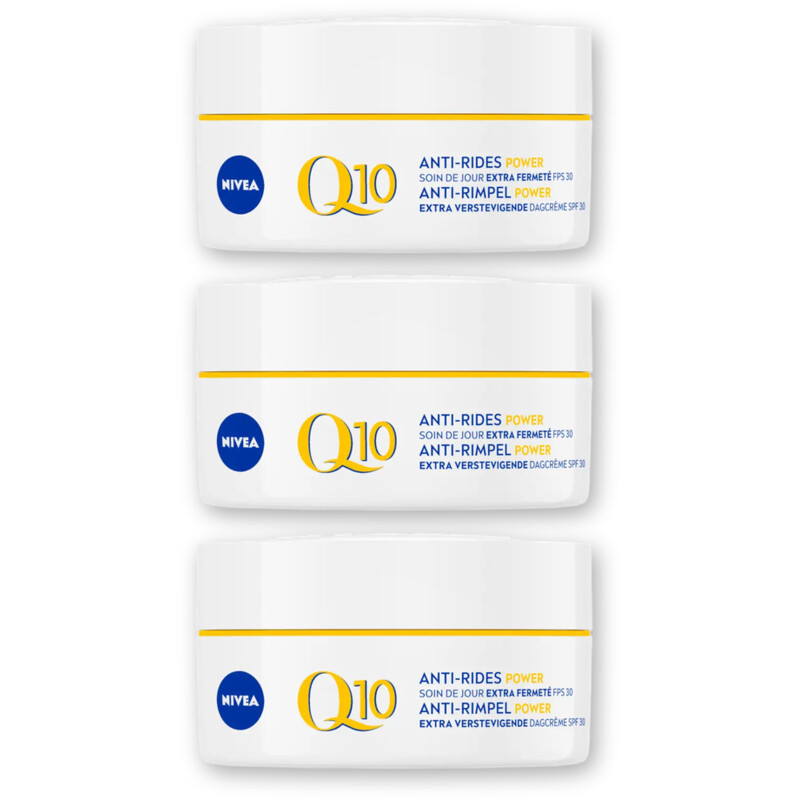 NIVEA Q10 power anti-rimpel dagcreme spf30 3pk