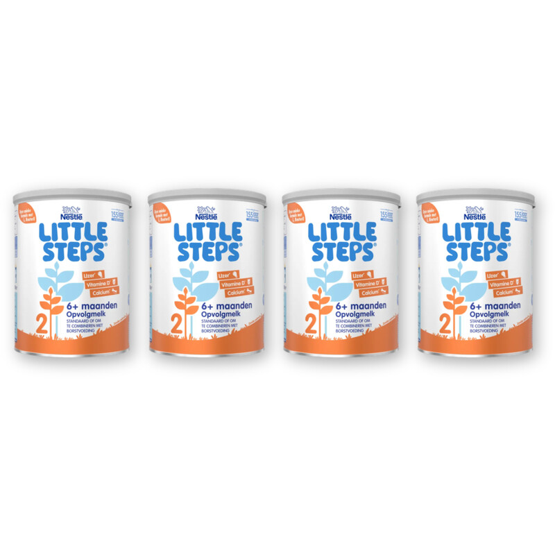 Nestlé Little Steps 2 opvolgmelk 6+ mnd 4-pack