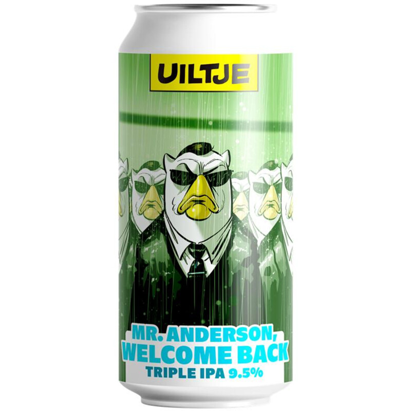 Uiltje Brewing Mr. Anderson welcome back IPA