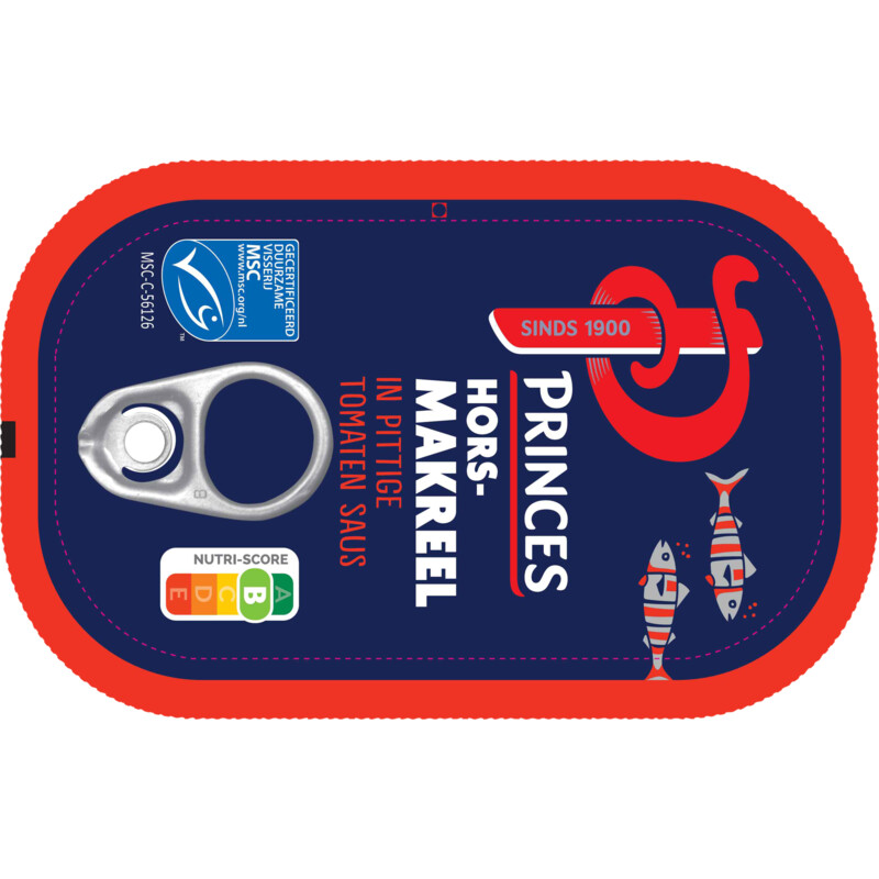 Princes Horsmakreel in tomatensaus