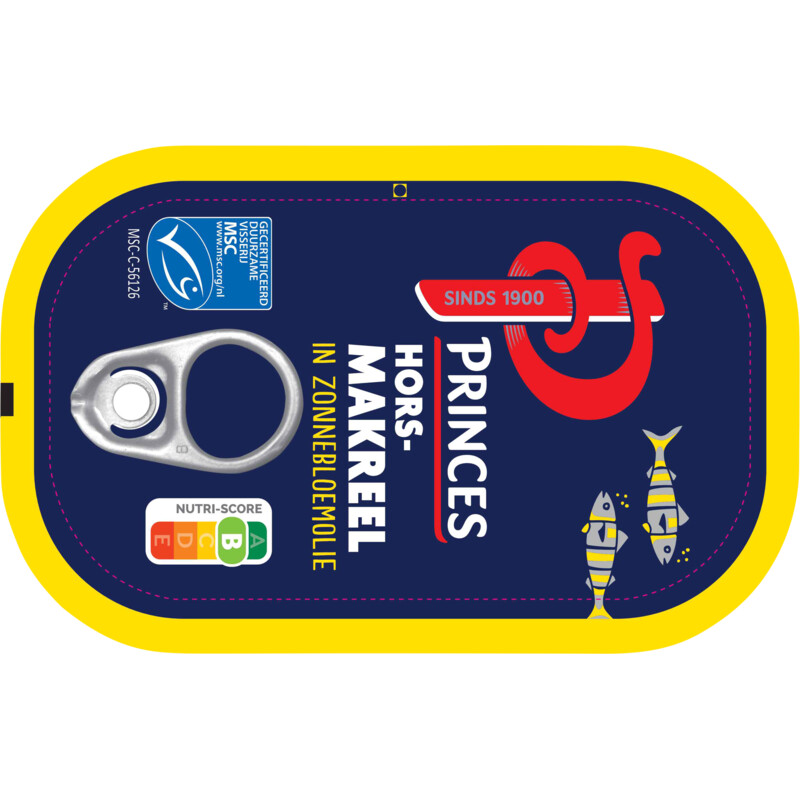 Princes Horsmakreel in zonnebloemolie