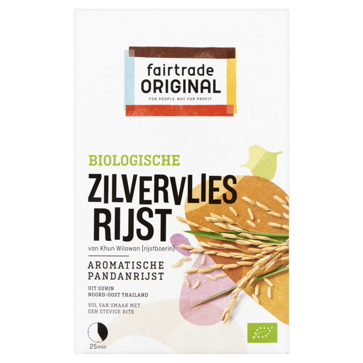 Fairtrade Original Organic wholegrain jasmine rice