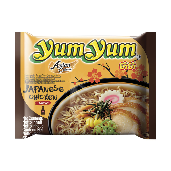 Yum Yum Japanese chicken flavour instant noodles